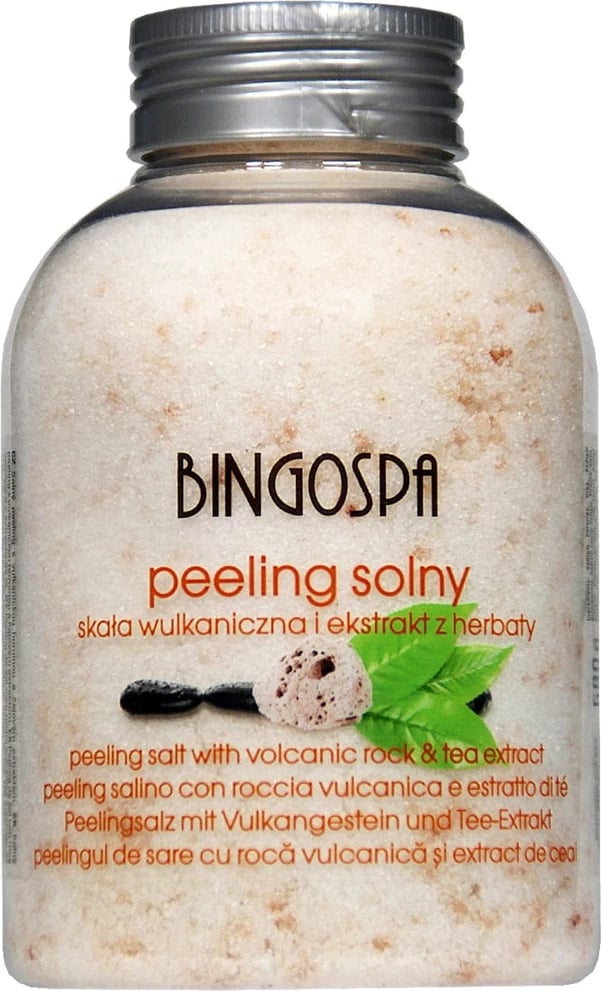 Peeling trupi BingoSpa Sol i Vullkanit dhe Çaj për femra 580g Peeling trupi BingoSpa Sol i Vullkanit dhe Çaj për femra 580g