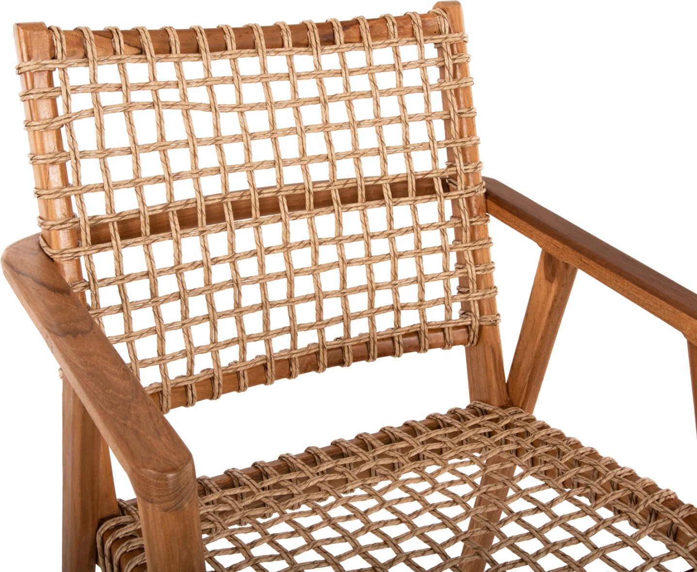 Karrige VAYA, FH9823, dru tik-litar sintetik, ngjyrë natyrale, 54x59x84H cm