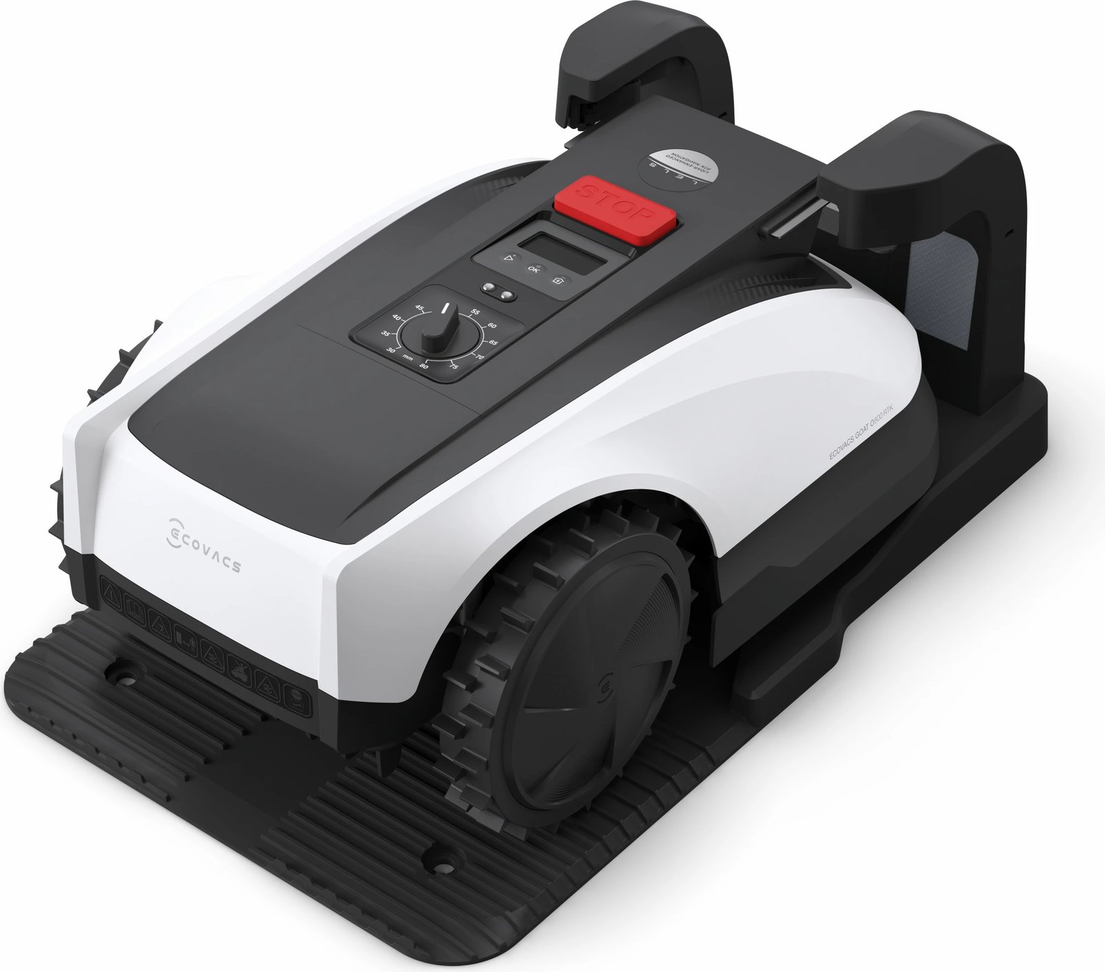 Kositës robotik ECOVACS GOAT O800 RTK, 800m², bateri 4Ah, bardhë/zi