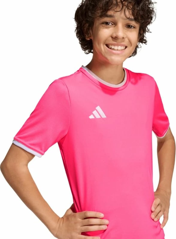 Maicë futbolli për fëmijë adidas, rozë