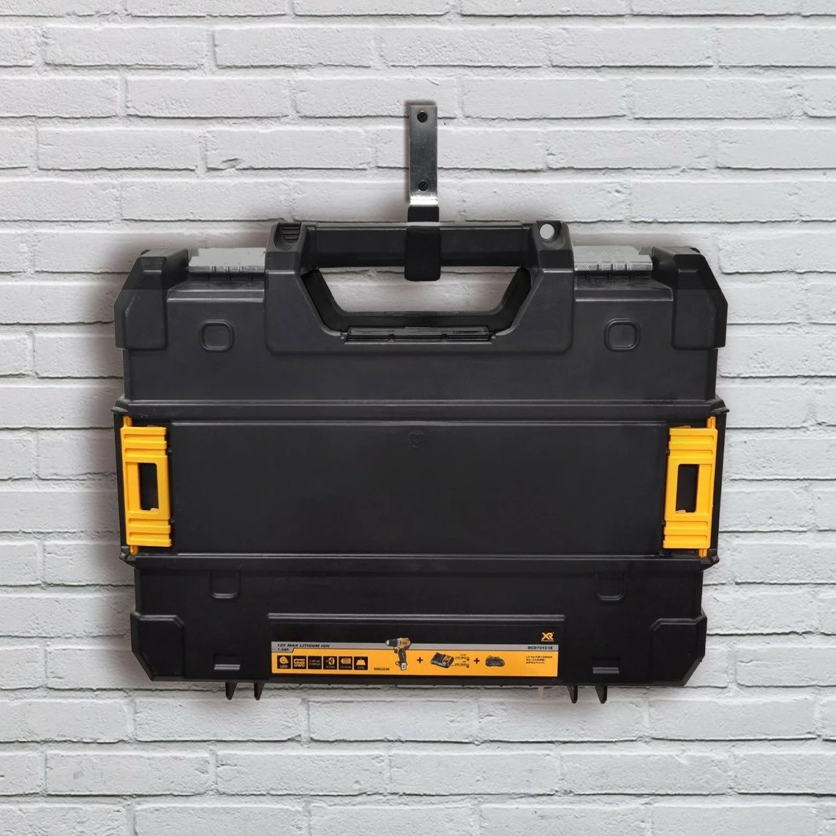 Mbajtëse muri Maclean MC-435, çelik, 15 kg, e zezë/argjend