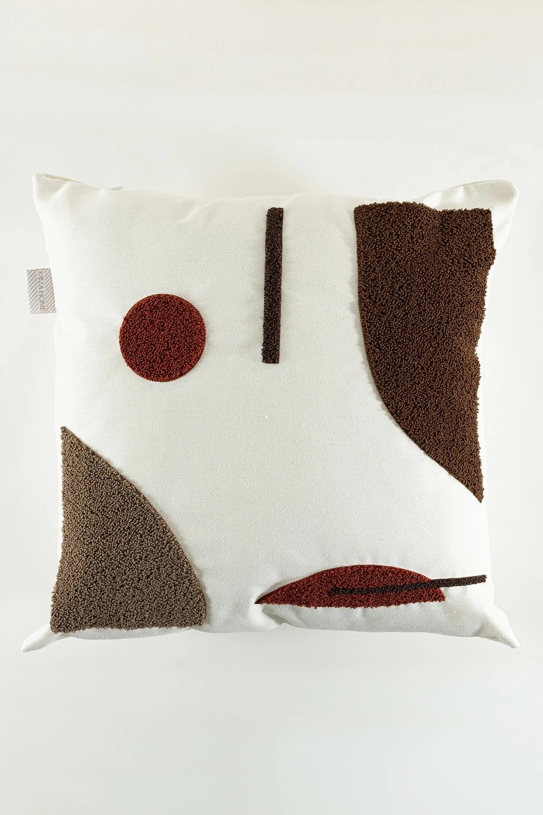 Jastëk dekorativ Evila Originals, Craft v2, shumëngjyrësh, 43x43cm