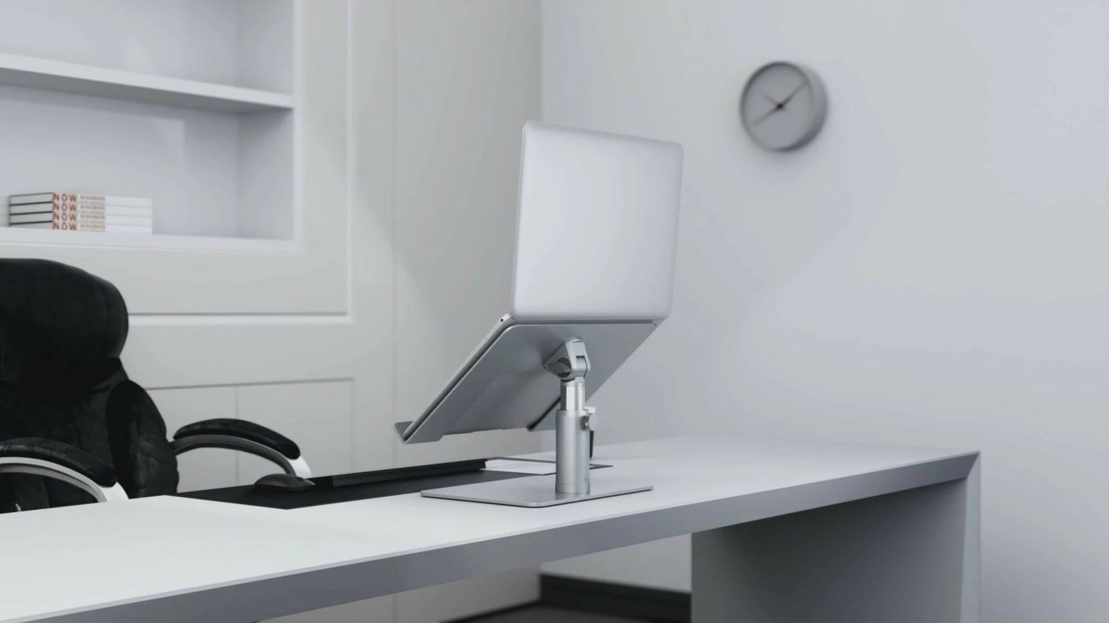 Mbajtës laptop Kensington Universal Tabletop, alumini, i rregullueshëm, 16 inç, argjend