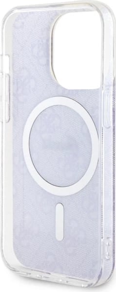 Mbështjellës Guess 4G MagSafe për iPhone 14 Pro 6.1", vjollcë Mbështjellës Guess 4G MagSafe për iPhone 14 Pro 6.1", vjollcë