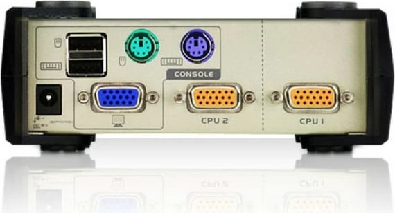 Switch KVM ATEN CS82U, 2 porta, PS/2-USB, VGA