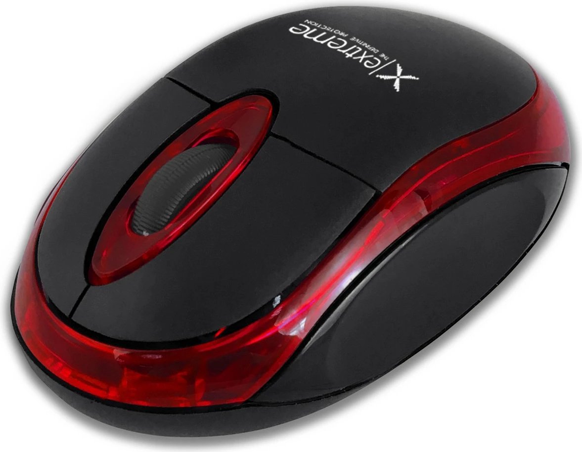 Maus Bluetooth Esperanza Cygnus XM106R, i zi me të kuqe