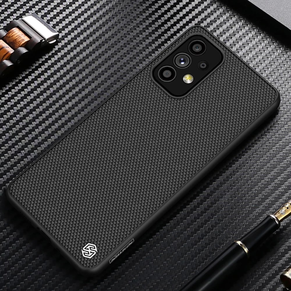 Mbështjellës Nillkin Textured Case për Samsung Galaxy A73, i zi