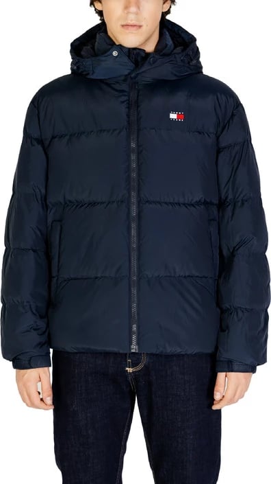 Jakne për meshkuj Tommy Hilfiger Jeans, e kaltër