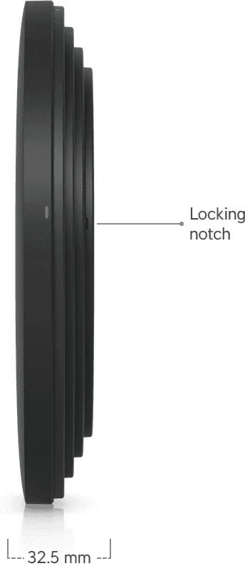 Access Point Ubiquiti U7-Pro-XGS-B, WiFi 7, 8-stream, tri-band 2.4/5/6 GHz, PoE++, i zi