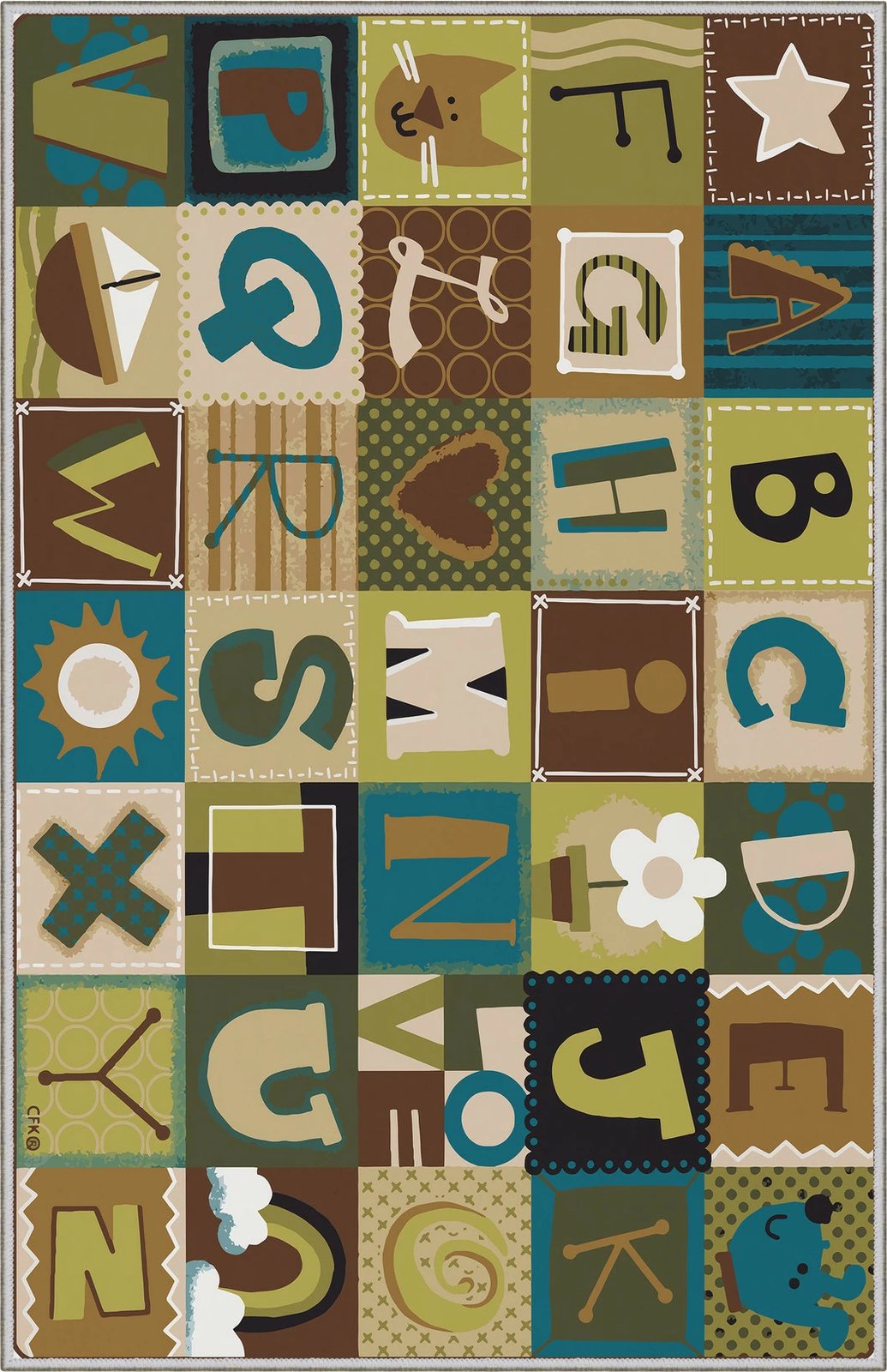 Qilim (80 x 120) Conceptum Hypnose, WOOKECE146