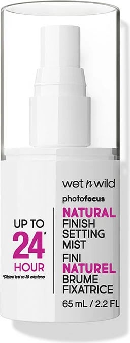 Mist fiksues grimi Wet N Wild Photofocus Natural Finish Setting Mist 1116100e, 65ml