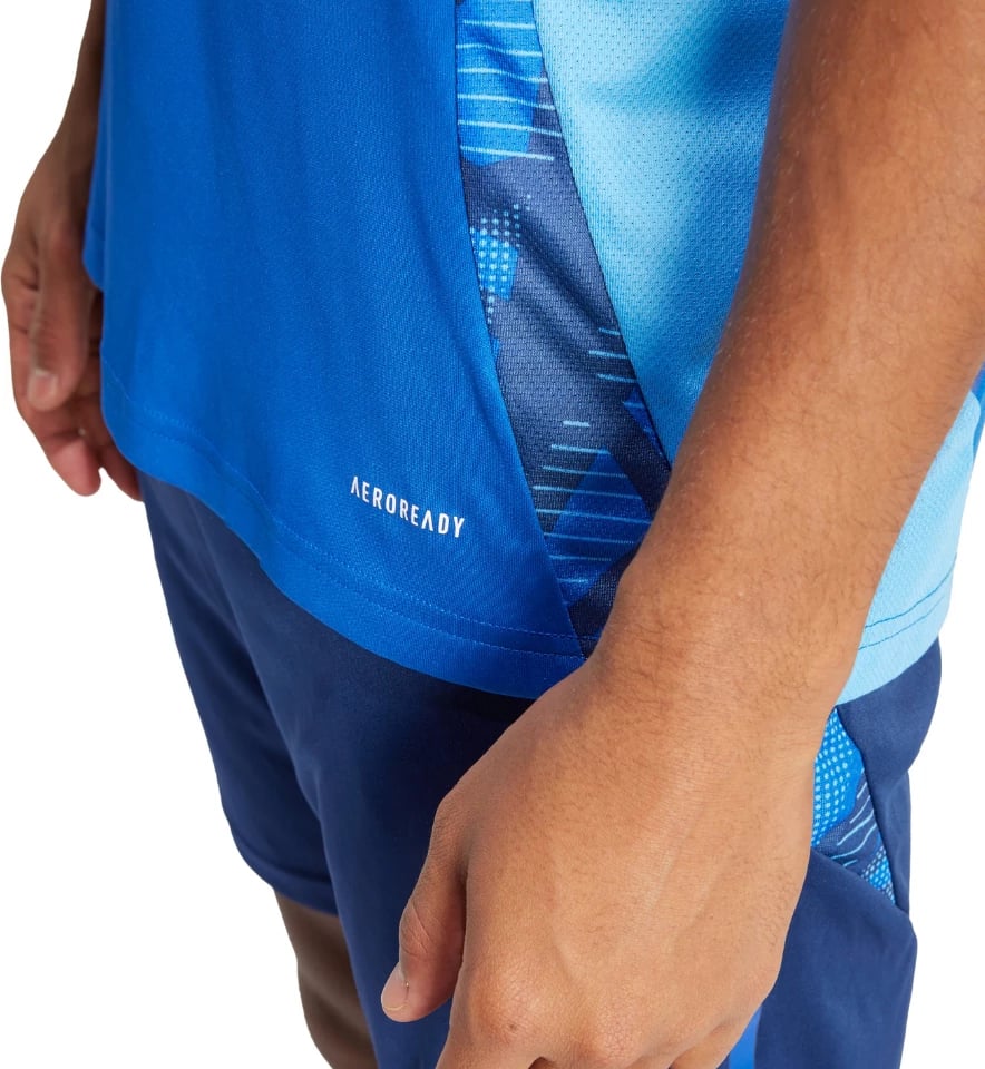 Maicë pa menge për meshkuj adidas, e kaltërt