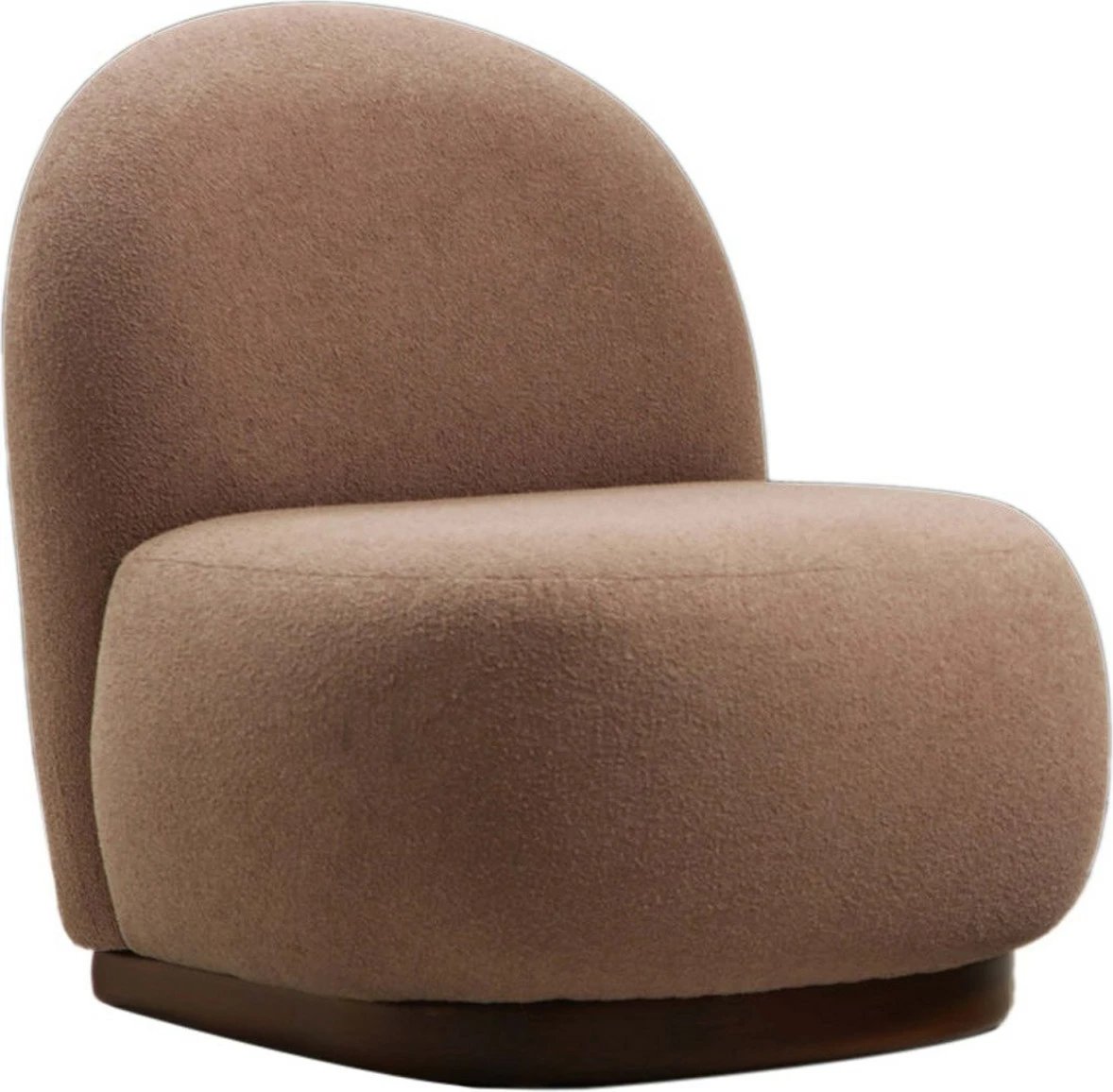 Karrige Wing Tina, ngjyrë kapuçino, Atelier del Sofa