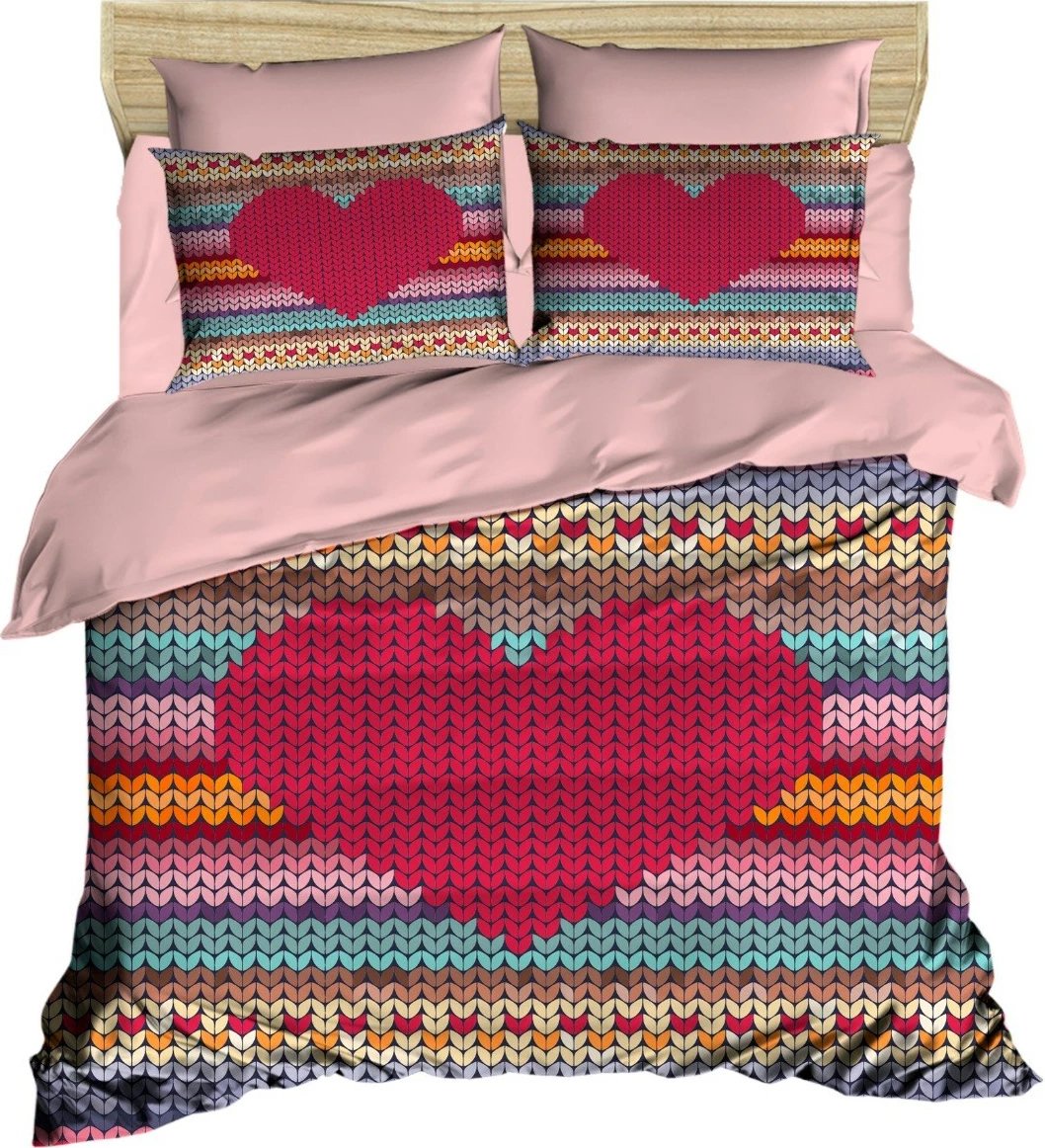 Set mbulesë për jorgan King, shumëngjyrësh, L'essentiel, 209 Set mbulesë për jorgan King, shumëngjyrësh, L'essentiel, 209