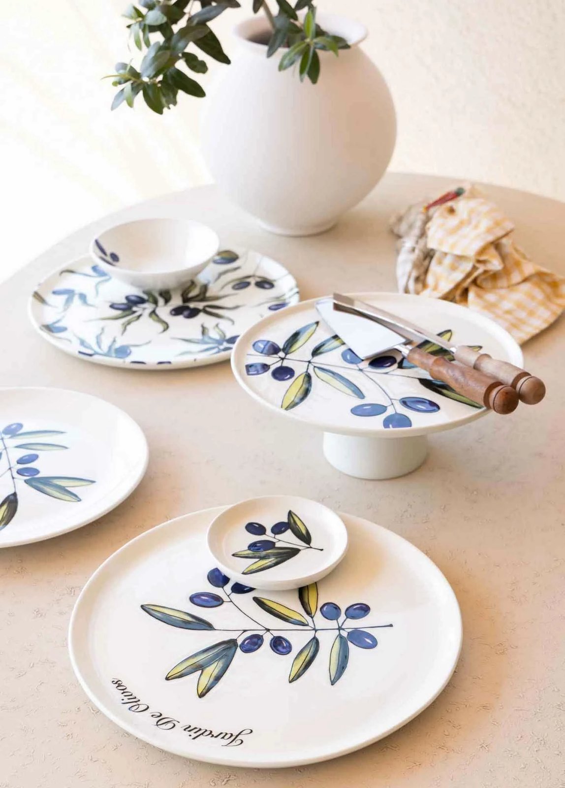 Pjatë shërbimi Hermia Concept, OVS0006, shumëngjyrëshe, 30cm