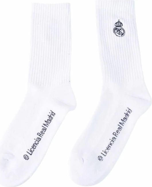 Çorape të gjata Real Madrid, të bardha