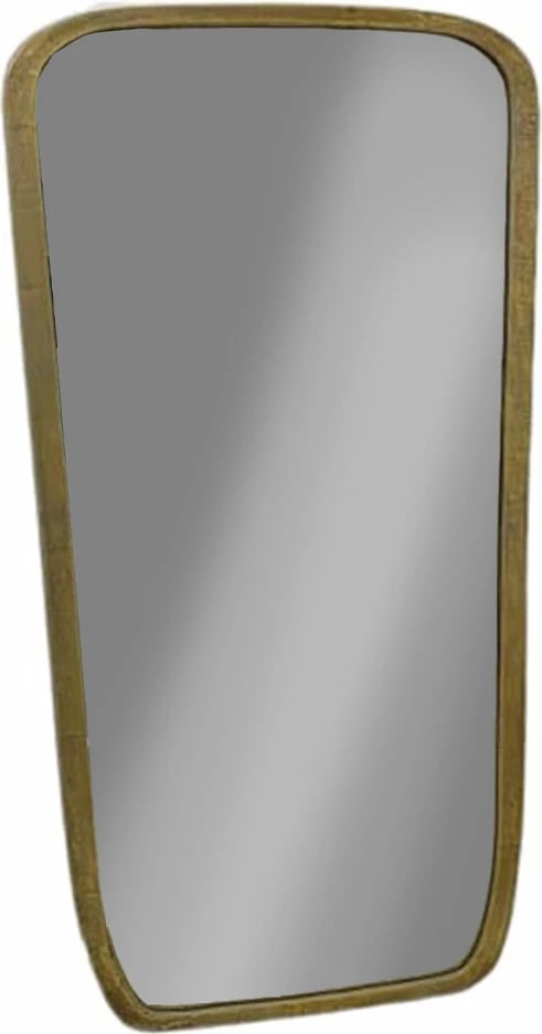 Pasqyrë Curbo, ngjyrë bronzi antik, 92x2.5x182cm