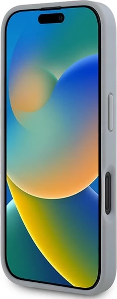 Mbështjellës BMW M Carbon Tricolor Line MagSafe për iPhone 16, Gri