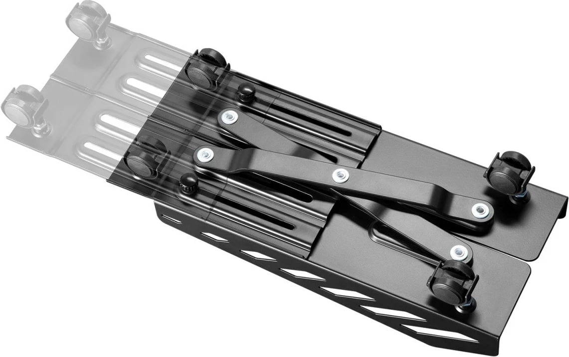 Kasë karrocë Maclean NanoRS RS480 për kompjuter, e zezë