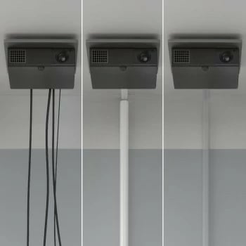 Mbështjellës kabllosh Hama 220984, vetë-ngjitës, i bardhë