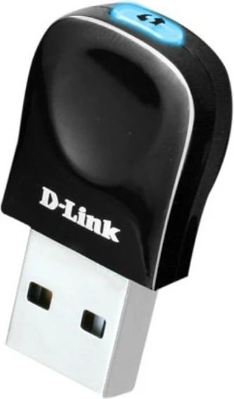 USB Wi-Fi adapter D-Link DWA-131, 300 Mbit/s, e zezë