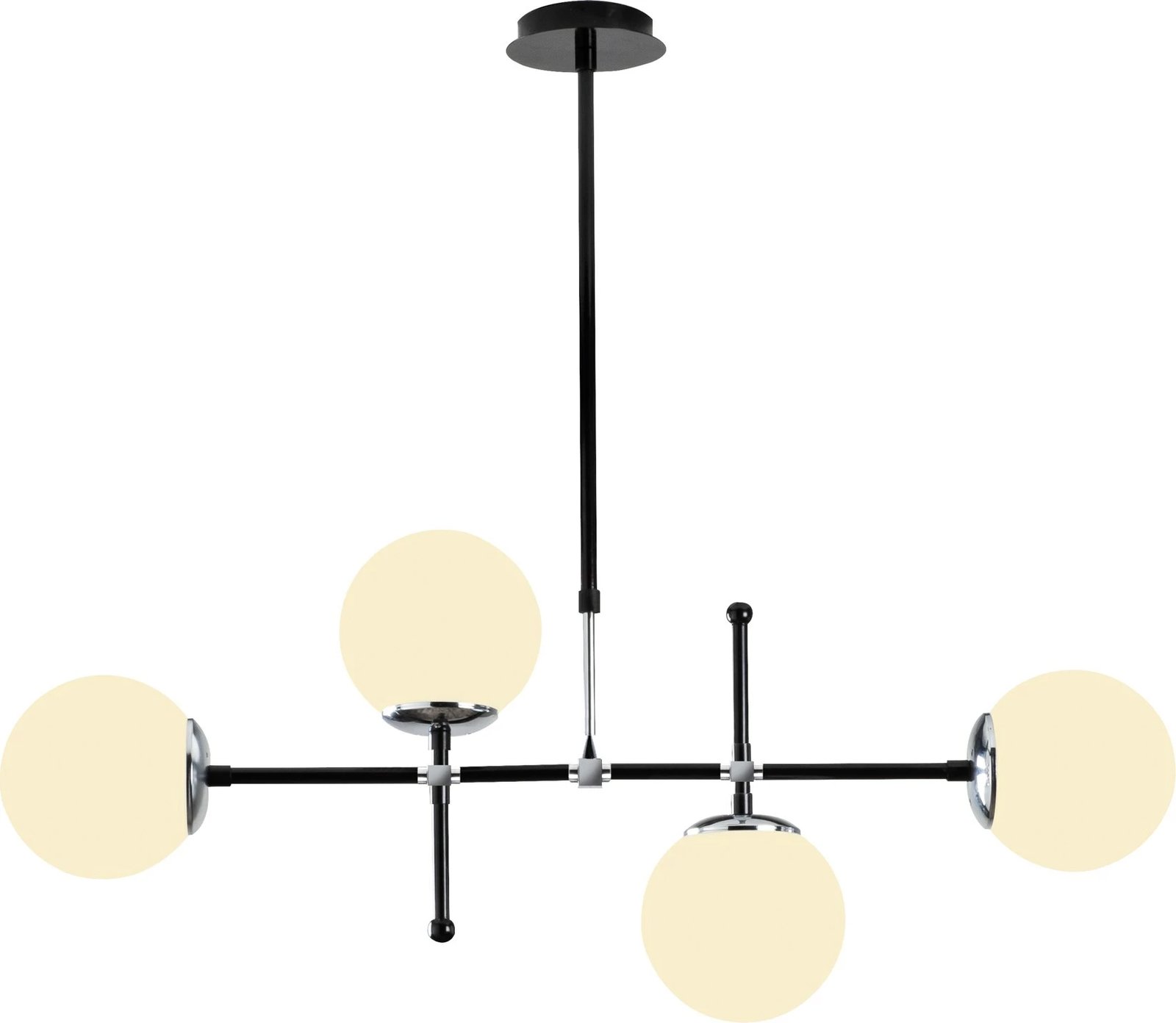 Llambë tavani Opviq, My Legend - 145-AV2, dizajn skandinav, e zezë dhe e bardhë