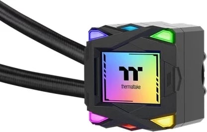 Ftohës me lëng Thermaltake LA360 ARGB Sync, 360mm, 3 ventilatorë, i zi