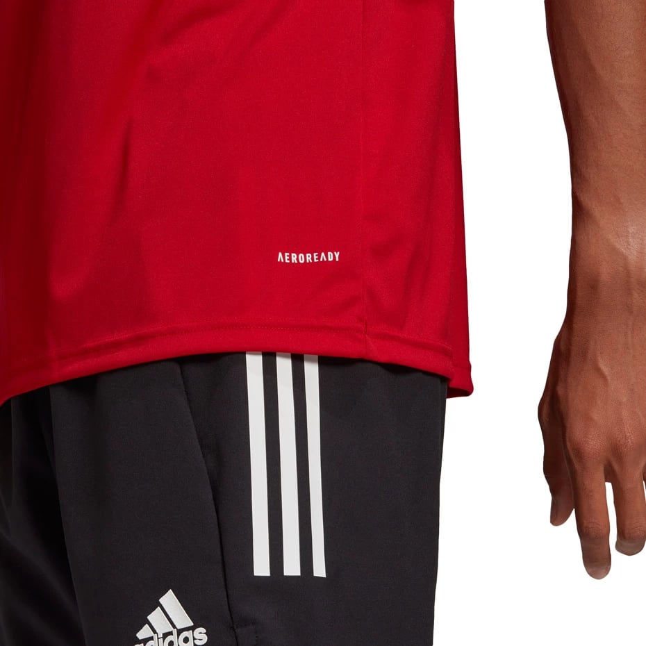 Maicë polo për meshkuj adidas, e kuqe