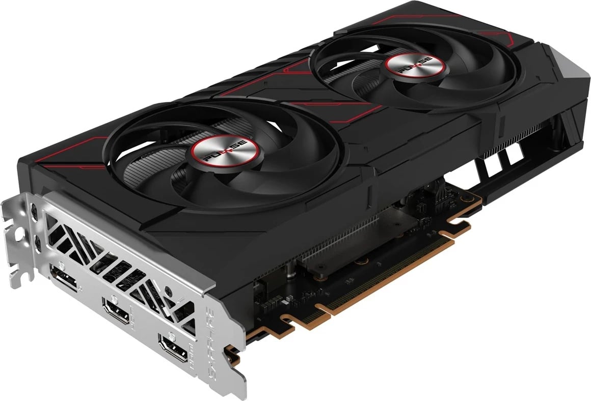 Kartelë grafike Sapphire PULSE RX 9060 XT GAMING, 8GB, GDDR6, e zezë