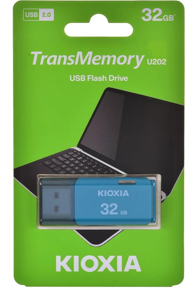 Disk Kioxia TransMemory U202 USB 32 GB USB Tipi A 2.0 