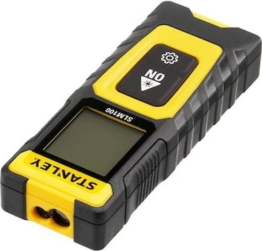 Matës distancash me lazer Stanley SLM100, 30m, LCD, i zi/verdhë