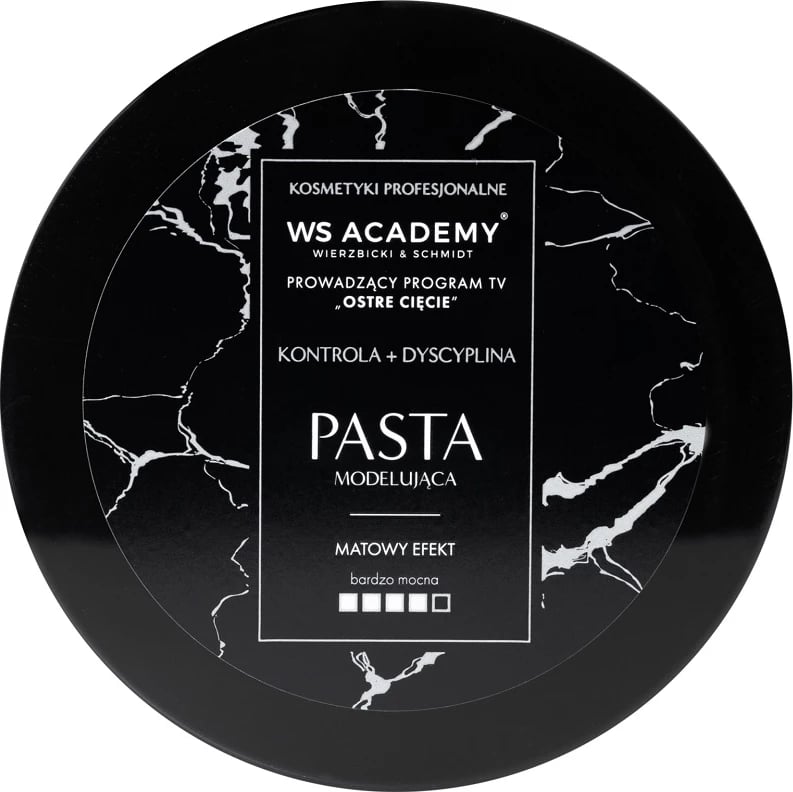 Pastë modeluese flokësh WS Academy Matte Finish 75ml