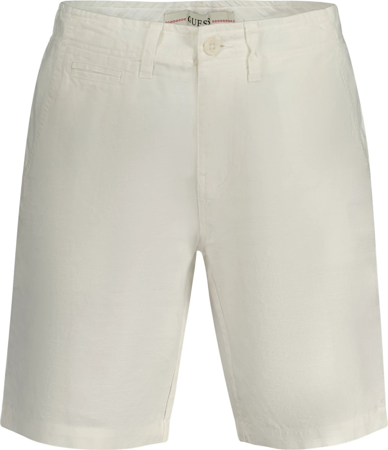 Shorce për meshkuj GUESS JEANS, të bardha