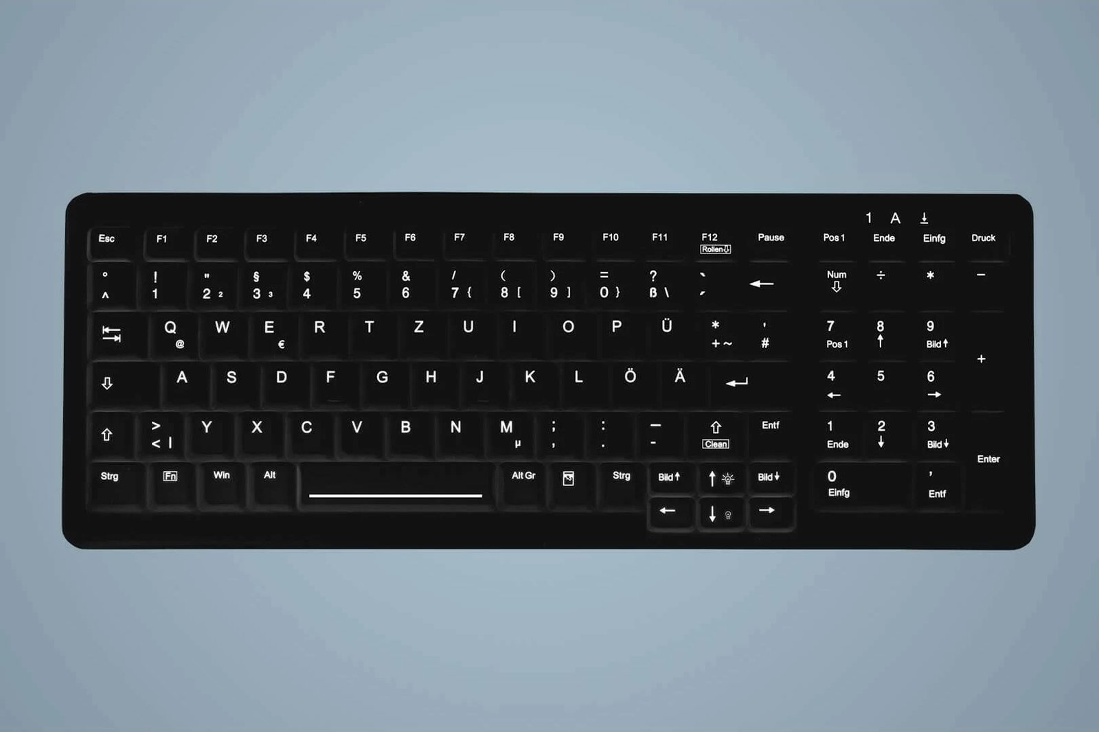 Tastierë Cherry Active Key AK-C7000, Wired, USB, QWERTZ, Ngjyrë e zezë