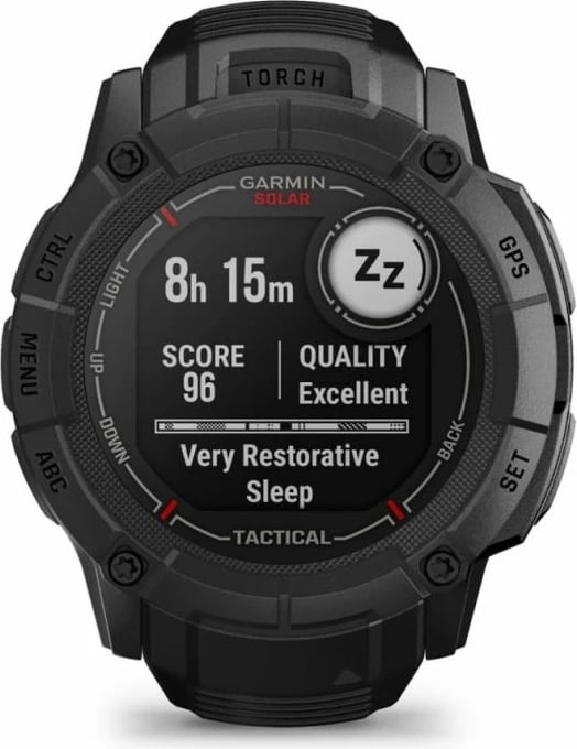 Orë sportive Garmin Instinct 2X Solar Tactical Edition, e zezë