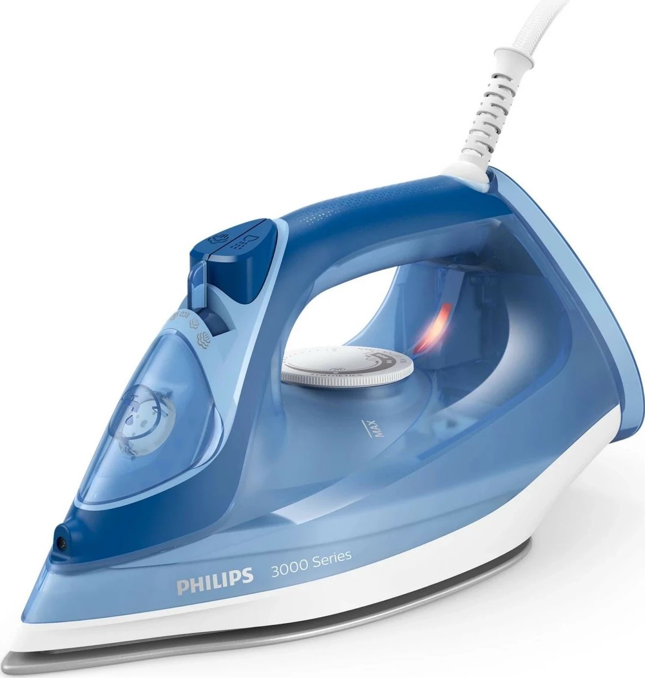 Hekur me avull Philips 3000 DST3031/20, 2400W, keramik, kaltër