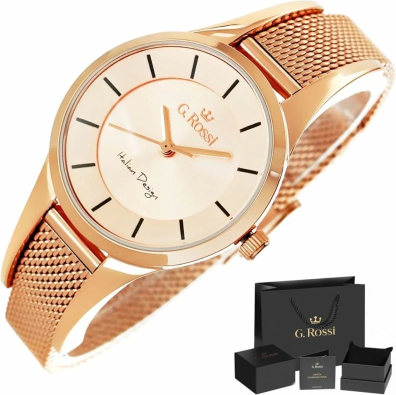 Orë dore për femra G.Rossi, rozë gold