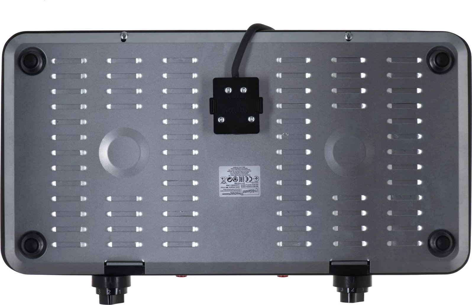 Pllakë elektrike Maestro MR-772-2, 2500W, i zi 