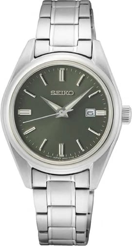 Orë dore SEIKO SUR533P1 për femra, argjendi