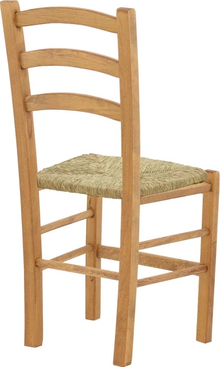 Karrige për kafene me dyshek Marf-Charchie dru ahu i fortë, llak arre, 41x42x92cm