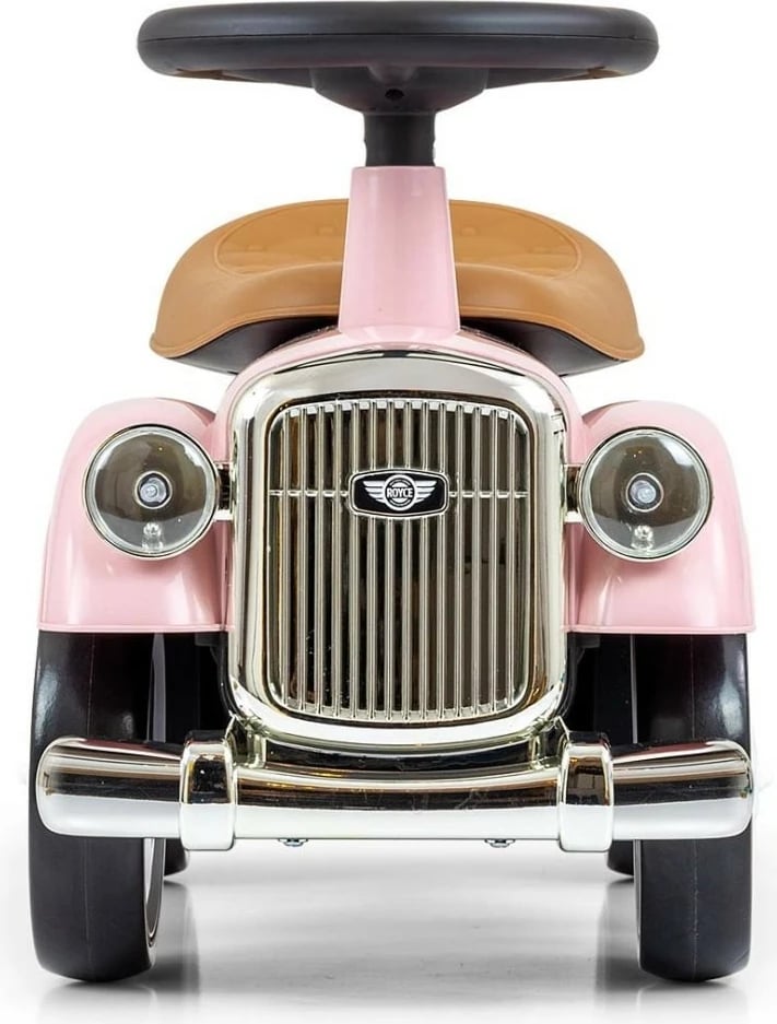 makinë ride-on fëmijë, Milly Mally Royce 5474, rrota EVA, timon me borinë, ngarkesë 25 kg, rozë