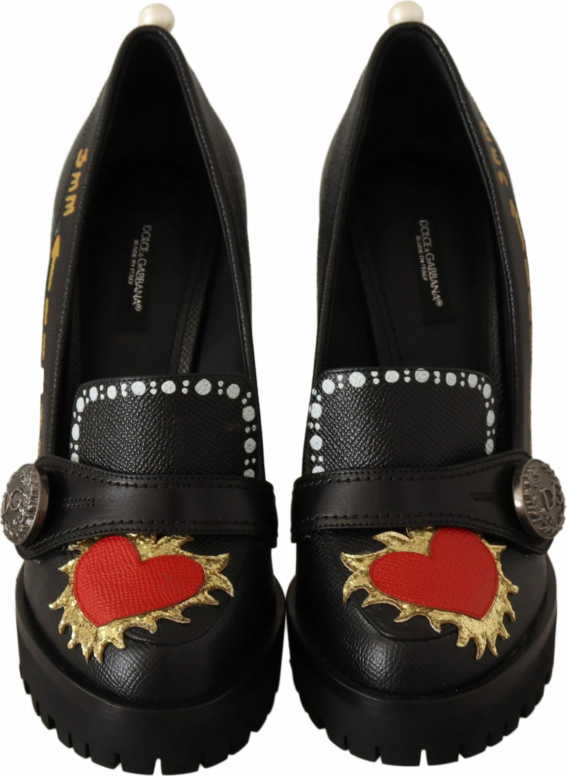 Këpucë me taka për femra Dolce & Gabbana, të zeza