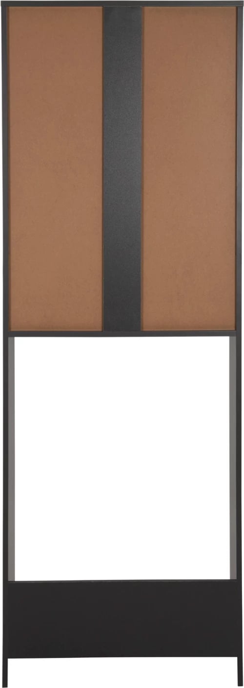 Kabinet me rafte për lavatriçe Terry FH9122.13, hiri, 64x29x181H cm