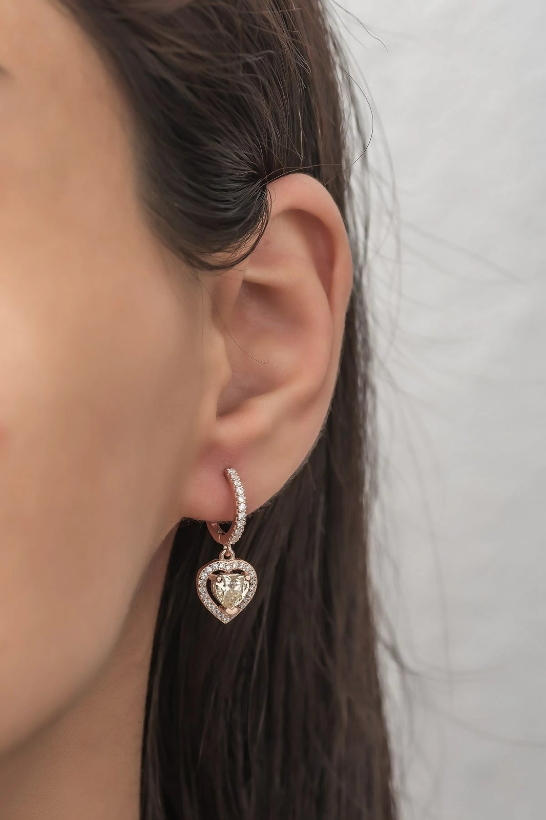 Vathë argjendi Jumeon, rozë gold dhe të bardhë, NRZ99281