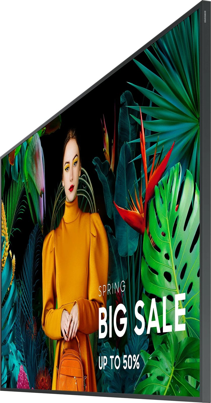 Ekran i madh Samsung QH65C, 65 inç, 4K UHD, Wi-Fi, Charcoal Black