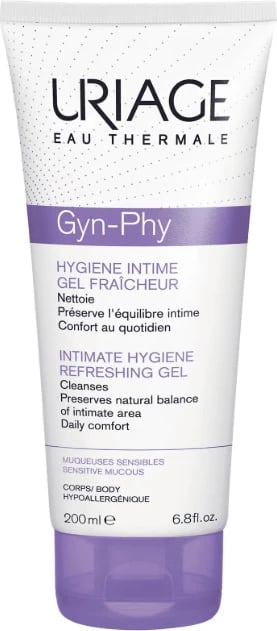 Xhel për higjienë intime Uriage Gyn-Phy 200ml Xhel për higjienë intime Uriage Gyn-Phy 200ml