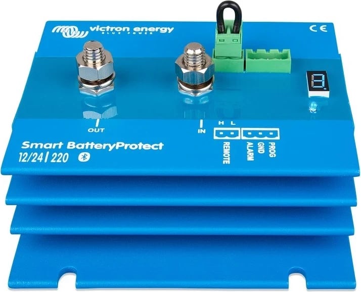 Mbrojtës i Baterisë Smart Victron Energy 12/24V 220A, Blu Mbrojtës i Baterisë Smart Victron Energy 12/24V 220A, Blu