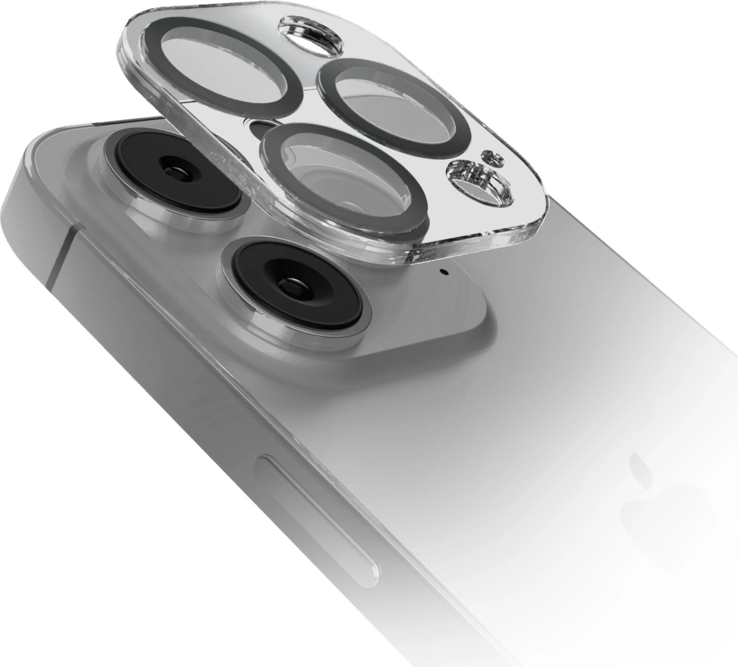 Xham i temperuar për kamerë SBS Active D3O për iPhone 16 Pro / 16 Pro Max, Transparent