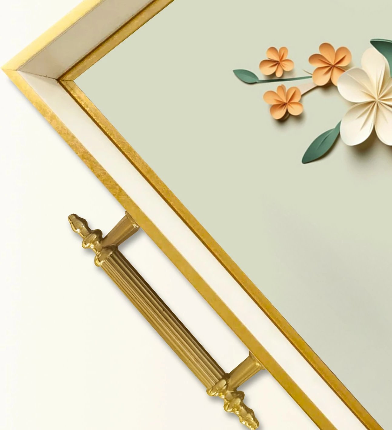 Tabaka qelqi Aberto Design, shumëngjyrëshe, TPB9932, 50x29x3.5cm Tabaka qelqi Aberto Design, shumëngjyrëshe, TPB9932, 50x29x3.5cm