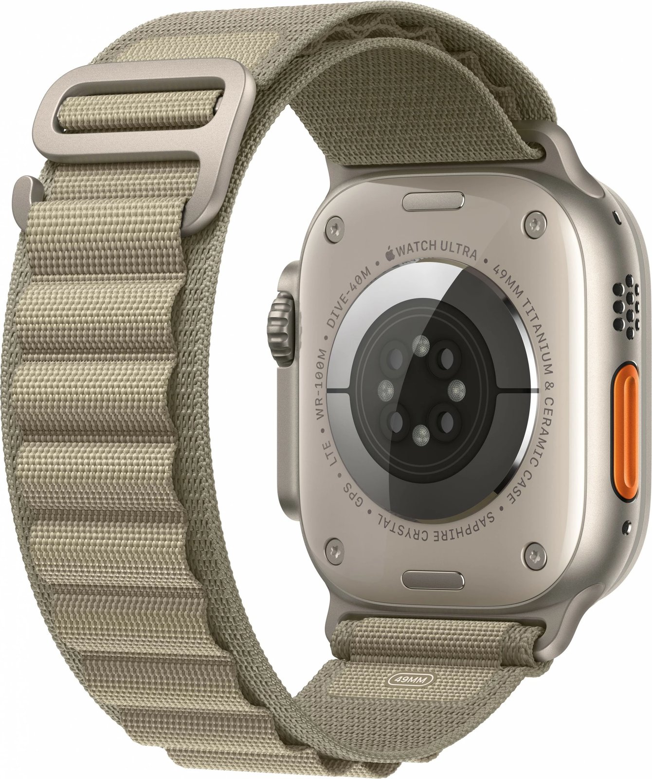 Smartwatch Apple Watch Ultra 2, OLED, 64 GB, GPS, ngjyrë ulliri